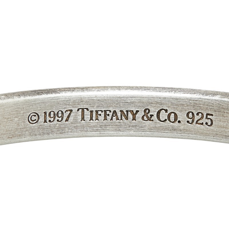 Tiffany & Co 1837 Narrow Bangle Bracelet SV925 Silver in Very Good Condition