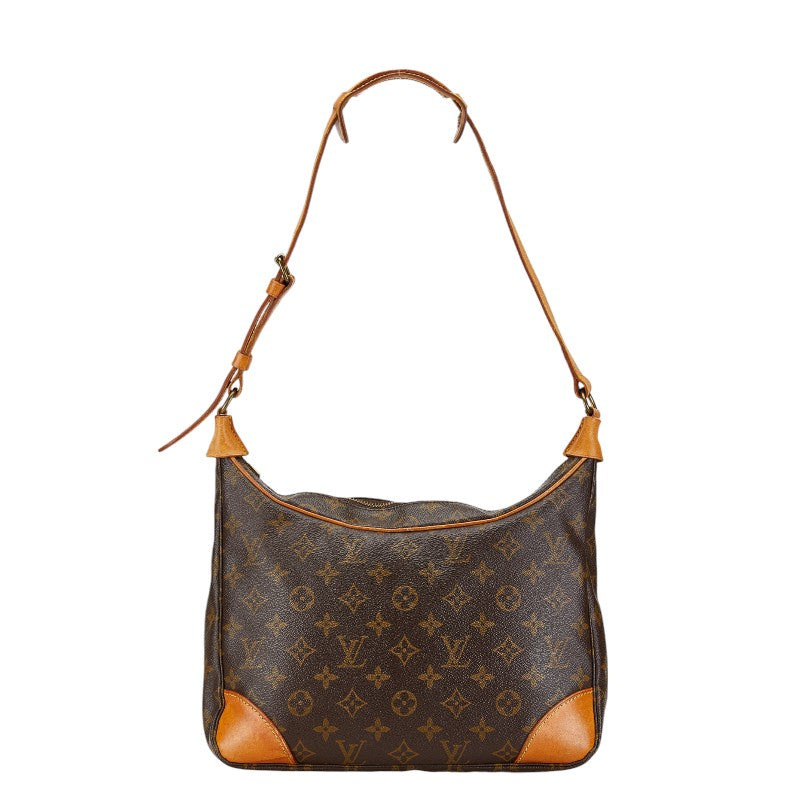 Louis Vuitton Monogram Boulogne 30 Shoulder Bag M51265 Brown PVC Leather in Very Good Condition