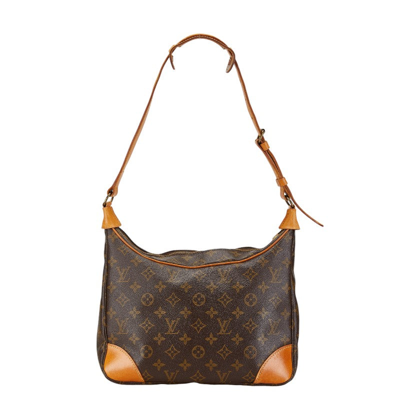 Louis Vuitton Monogram Boulogne 30 Shoulder Bag M51265 Brown PVC Leather in Very Good Condition