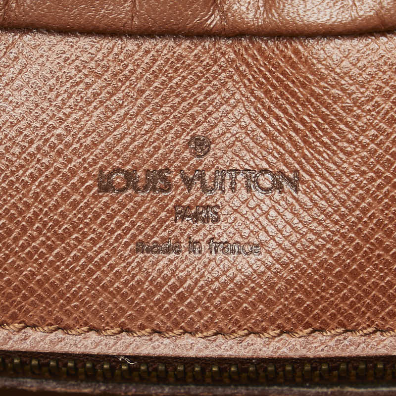 Louis Vuitton Monogram Boulogne 30 Shoulder Bag M51265 Brown PVC Leather in Very Good Condition