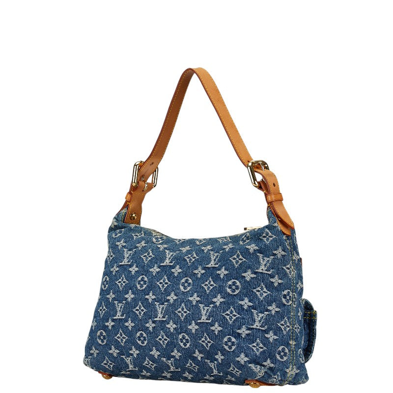 Louis Vuitton Denim Leather Bag PM in Very Good Condition