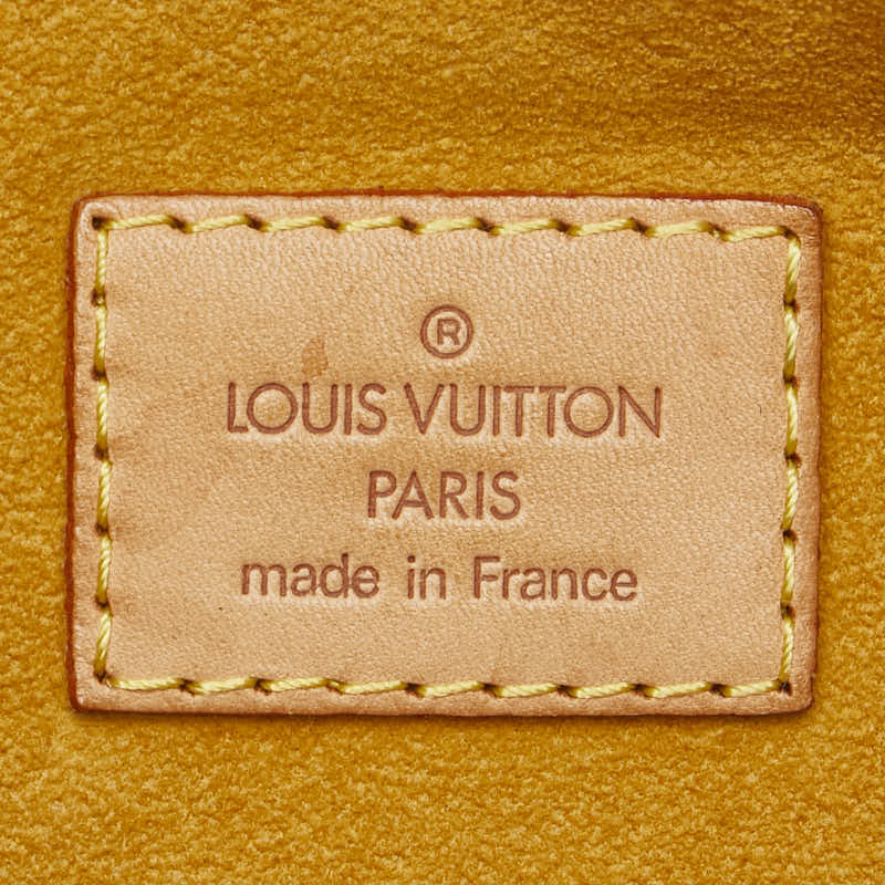 Louis Vuitton Denim Leather Bag PM in Very Good Condition