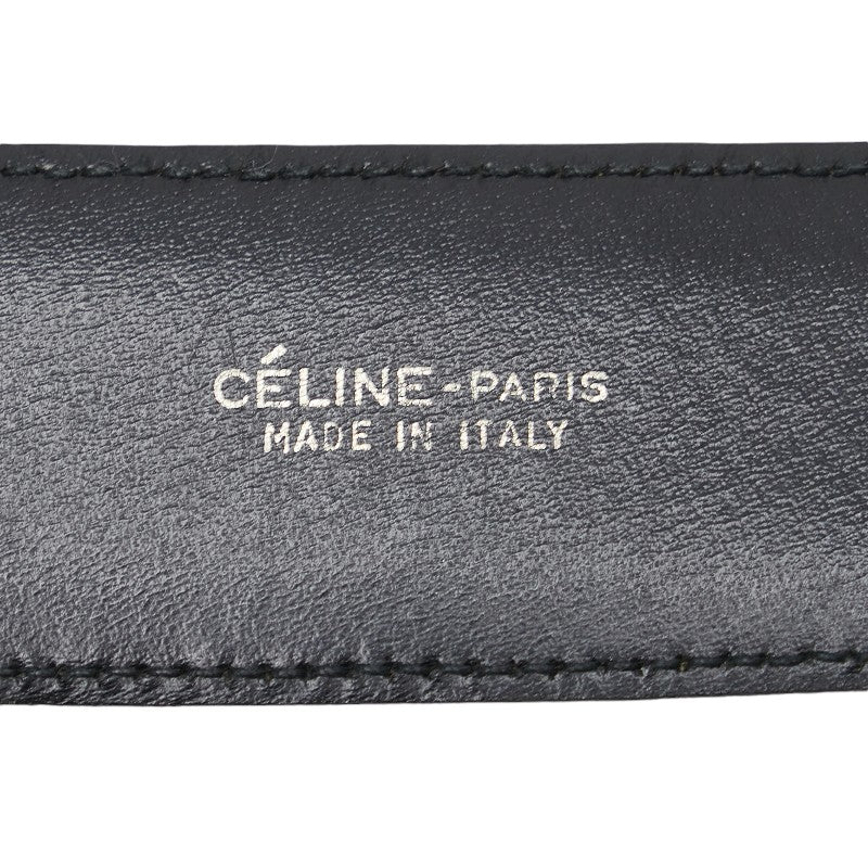 Celine Leather Belt Black