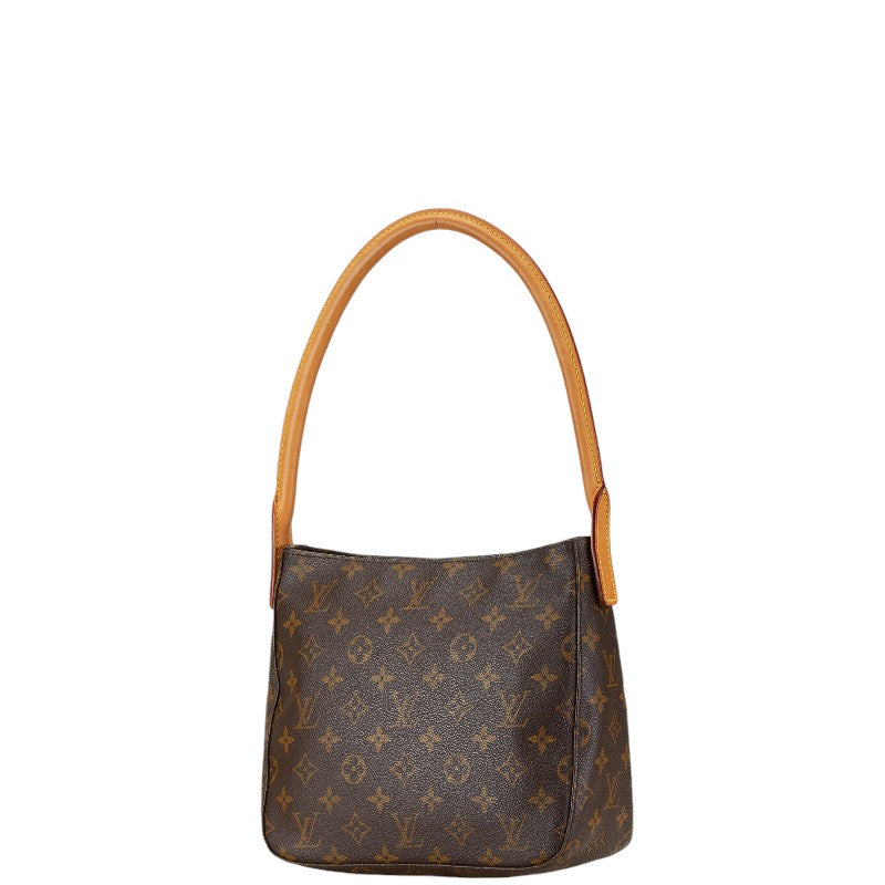 Louis Vuitton Looping MM Shoulder Bag Brown