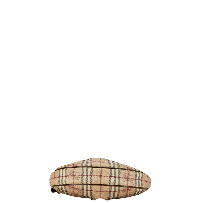 Burberry Nova Check PVC Leather Shoulder Bag