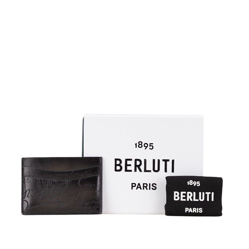 Berluti Bamboo Neo Leather Card Case