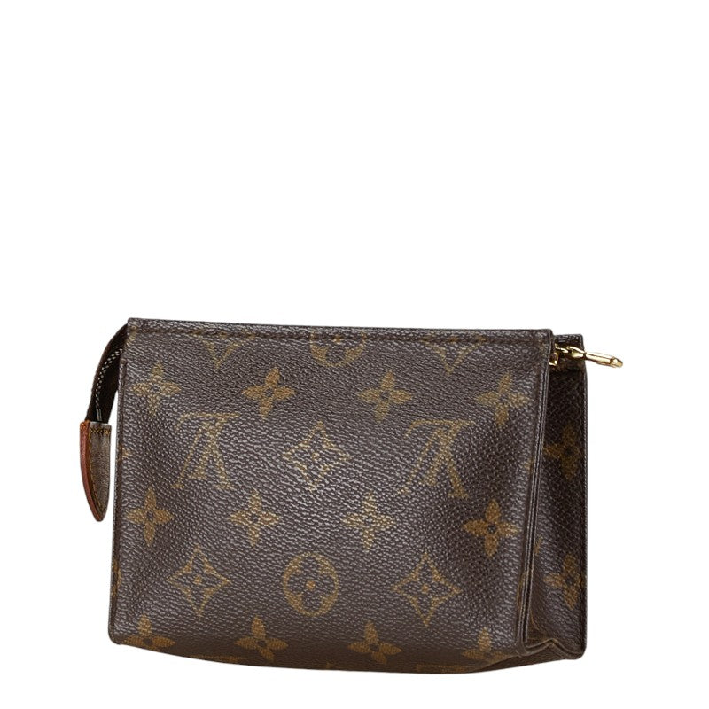 Louis Vuitton Monogram Pochette Toiletry 15 Clutch M47546