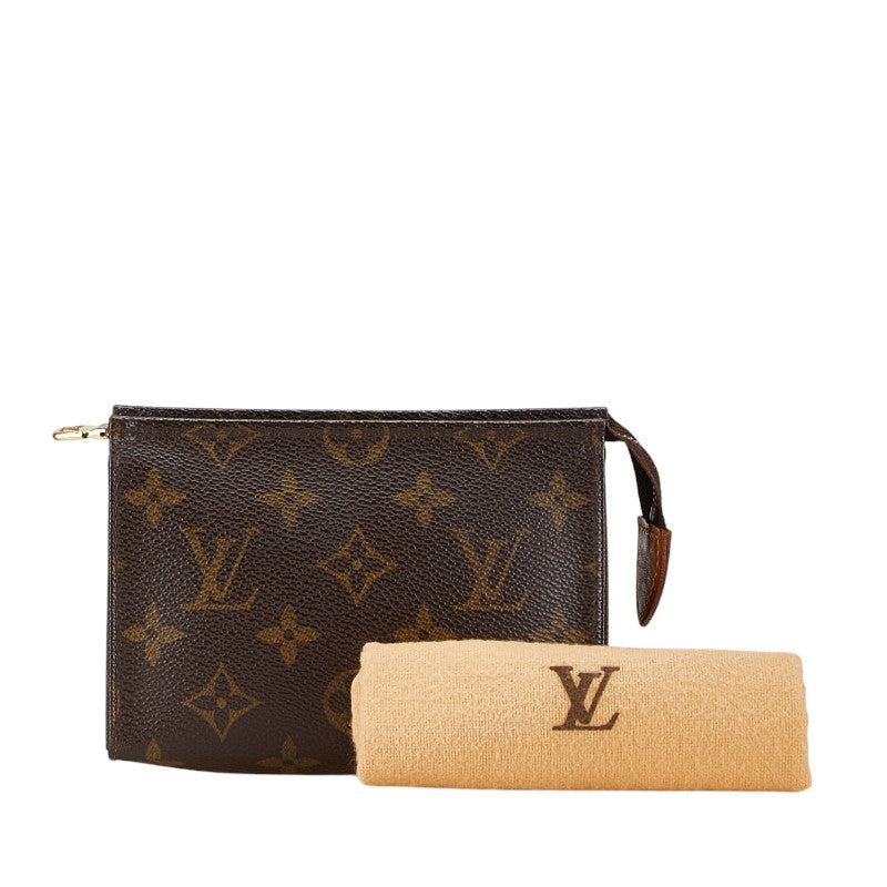 Louis Vuitton Monogram Pochette Toiletry 15 Clutch M47546