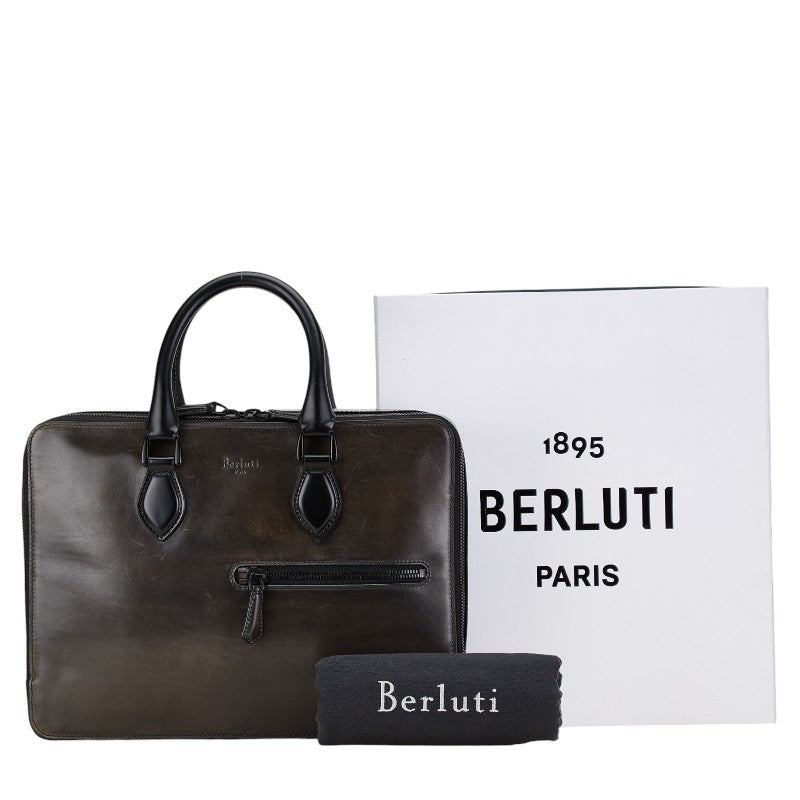 Berluti Leather Business Briefcase 0167