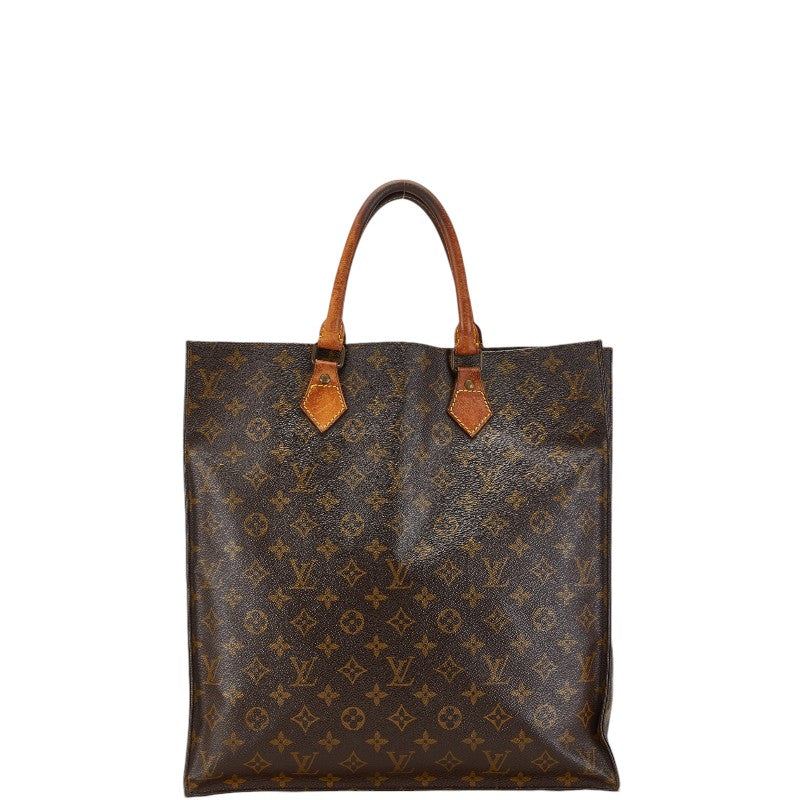 Louis Vuitton Monogram Sac Plat Tote Bag