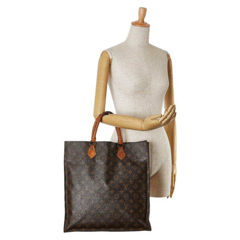 Louis Vuitton Monogram Sac Plat Tote Bag