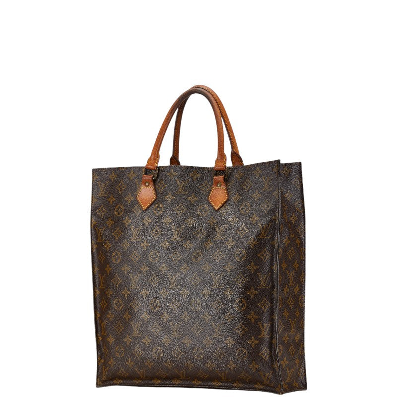 Louis Vuitton Monogram Sac Plat Tote Bag