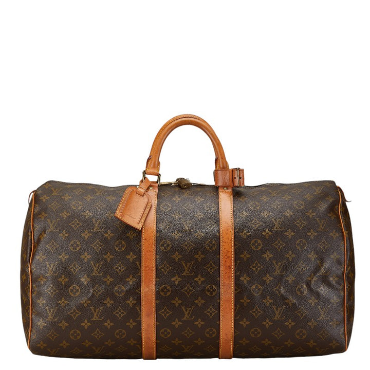 Louis Vuitton Monogram Keepall 55 Travel Bag