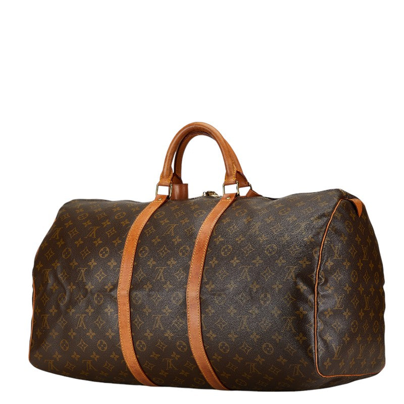 Louis Vuitton Monogram Keepall 55 Travel Bag