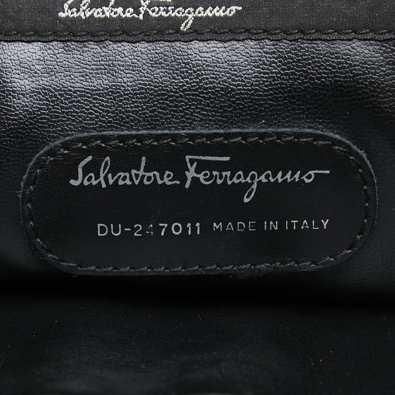 Salvatore Ferragamo Leather Nylon Business Bag