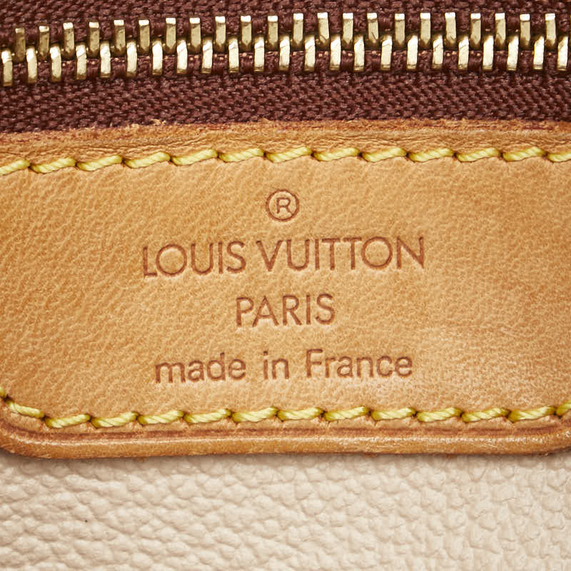 Louis Vuitton Monogram Petit Bucket PM Tote Bag