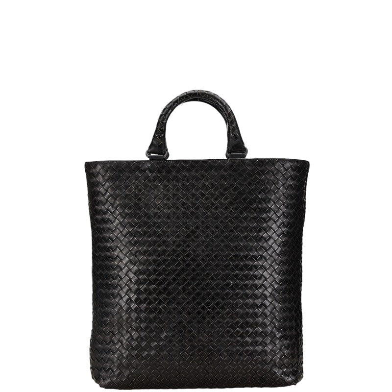 Bottega Veneta Leather Tote Handbag Black