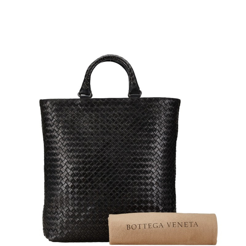 Bottega Veneta Leather Tote Handbag Black