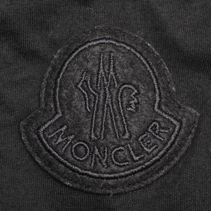 Moncler ABITO Logo Patch Dress XS Black