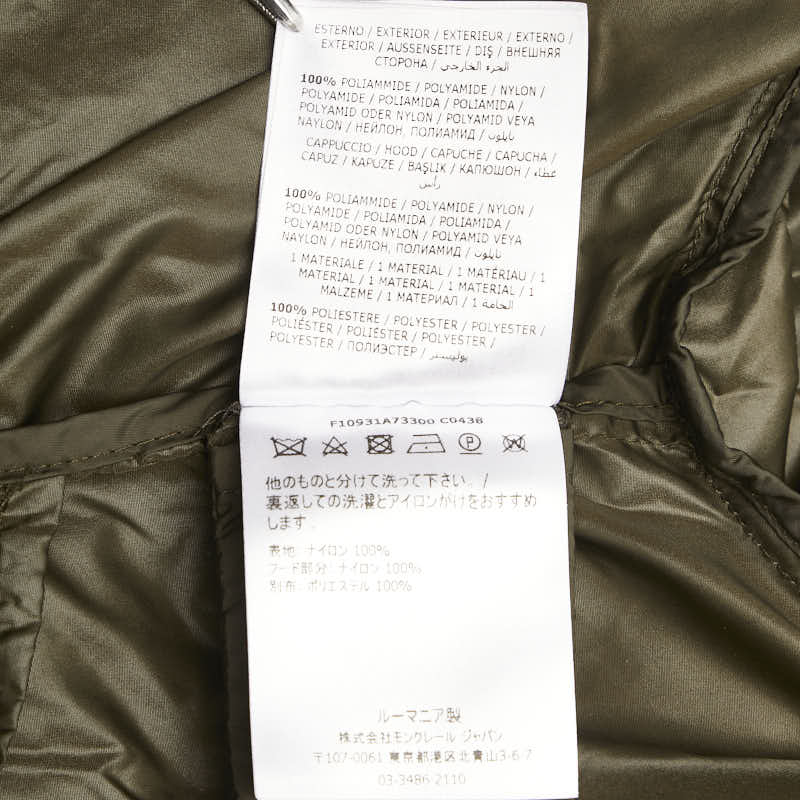 Moncler Nylon Mountain Parka Jacket