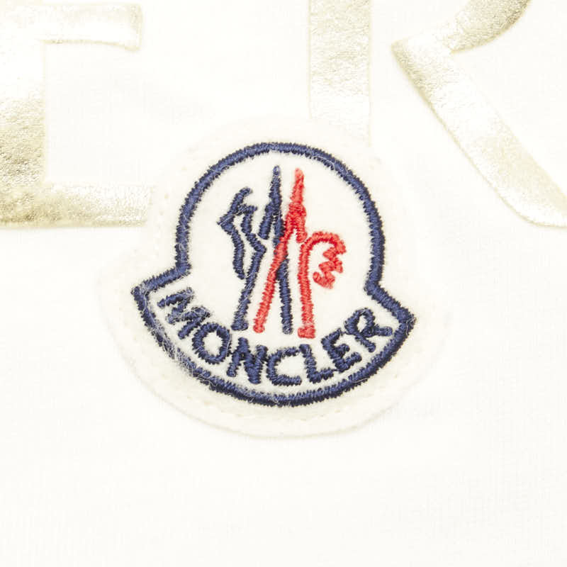 Moncler Logo Patch Cotton T-Shirt XS