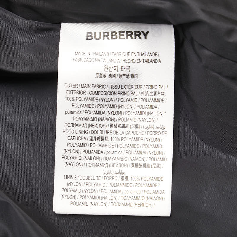 Burberry Nylon TB Logo Jacket Black