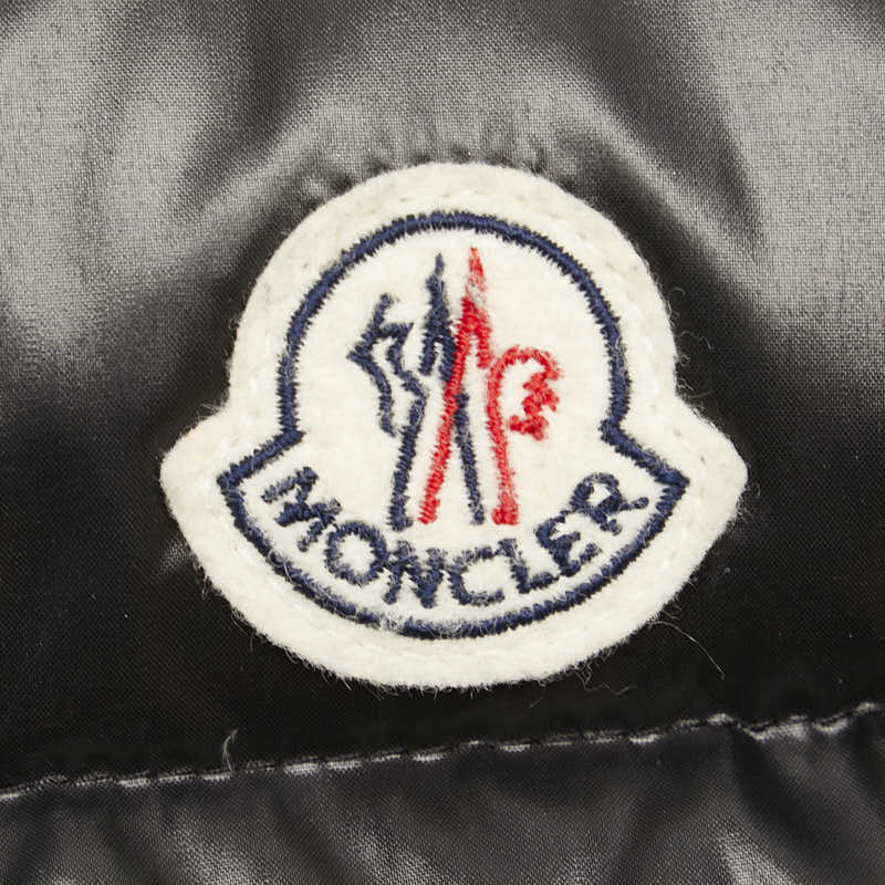 Moncler GHANY Logo Patch Down Vest Black