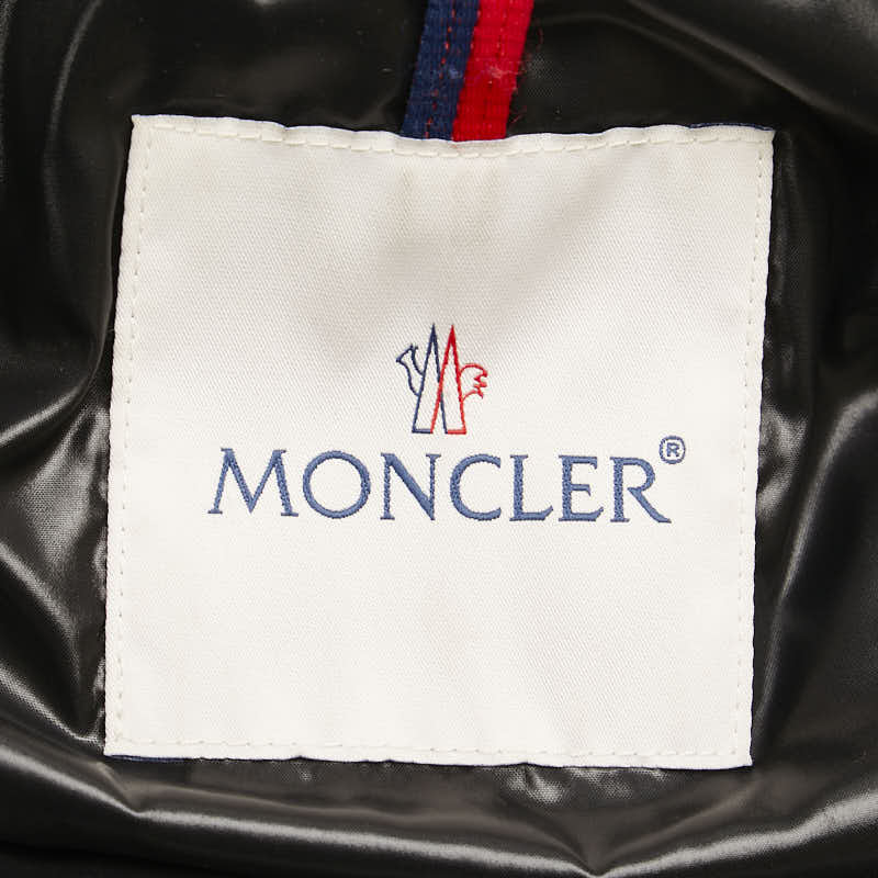 Moncler GHANY Logo Patch Down Vest Black