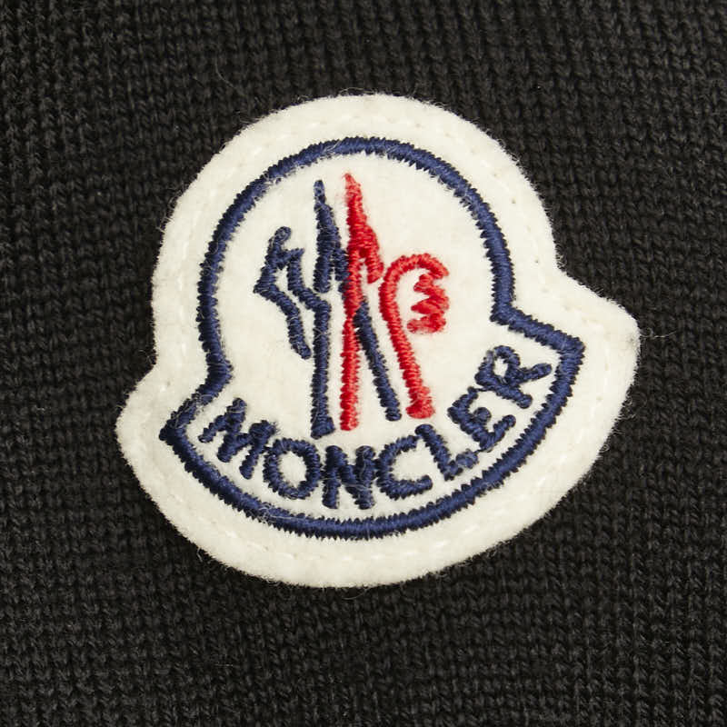 Moncler Wool Polyester Cardigan XS Black