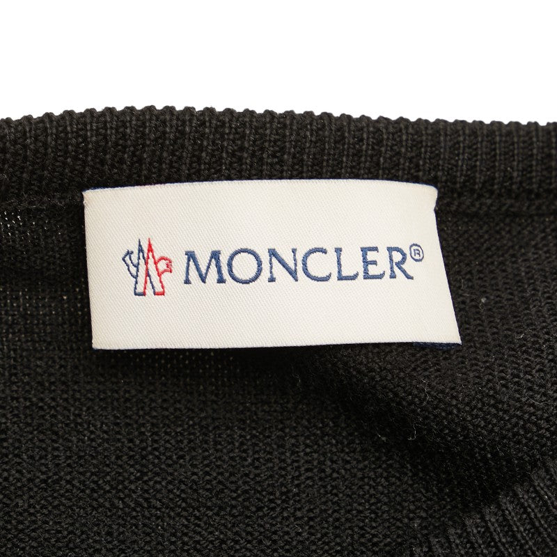 Moncler Wool Polyester Cardigan XS Black