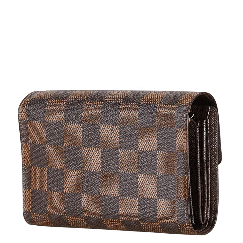 Louis Vuitton Damier Alexandra Wallet Brown