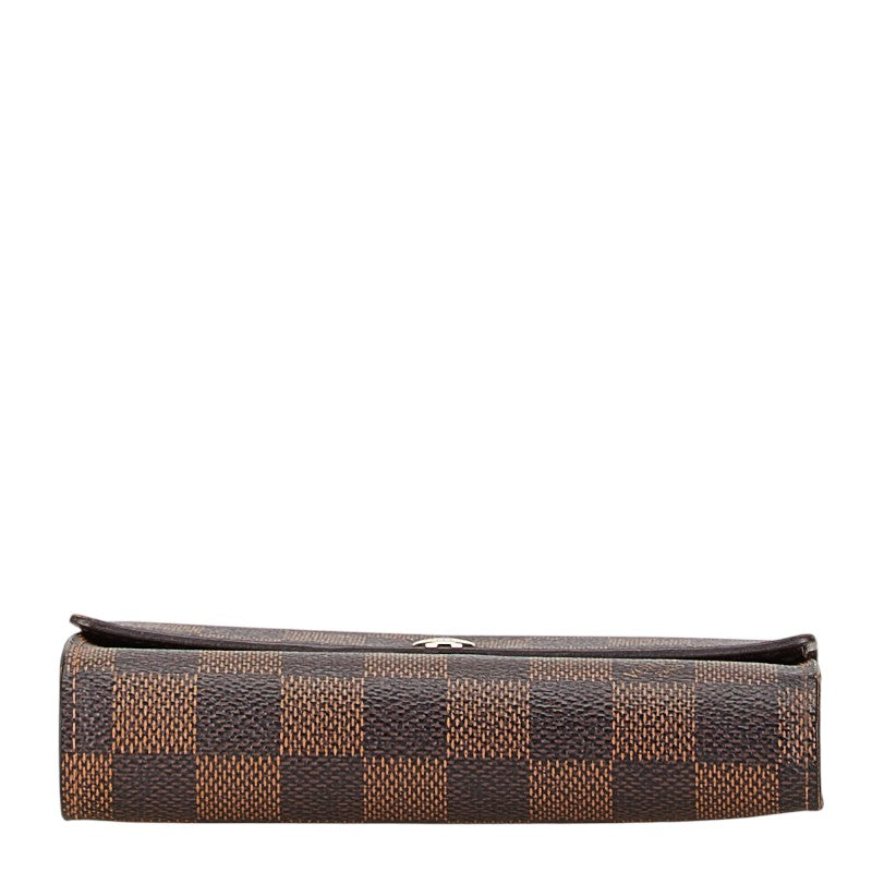 Louis Vuitton Damier Alexandra Wallet Brown