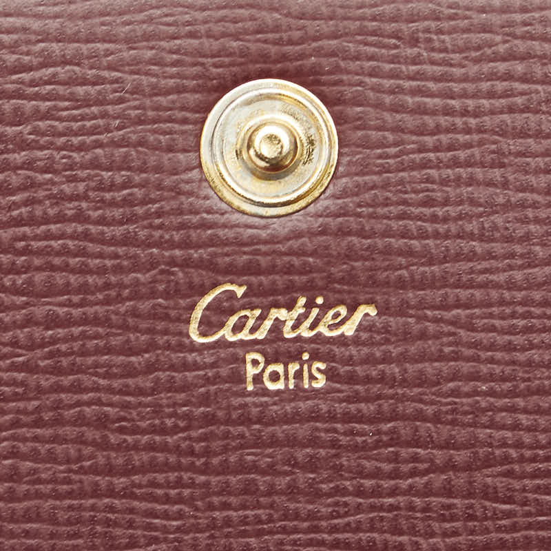 Cartier Must Line Leather Coin Case