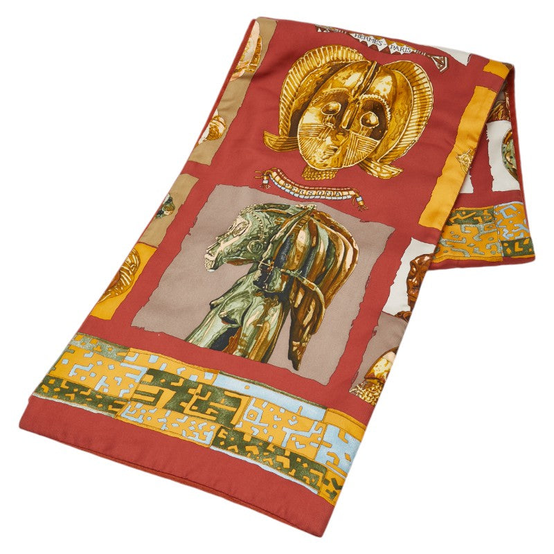 Hermes Silk Angora Persona Scarf