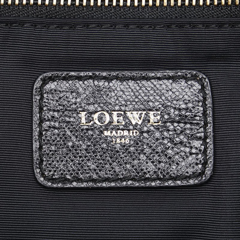 Loewe Heart Motif Nylon Leather Tote Bag