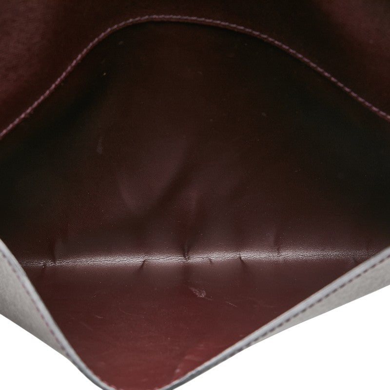 Louis Vuitton Leather Document Clutch M99087