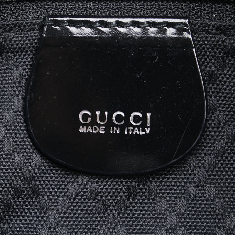 Gucci Bamboo Nylon Leather Handbag Shoulder Bag