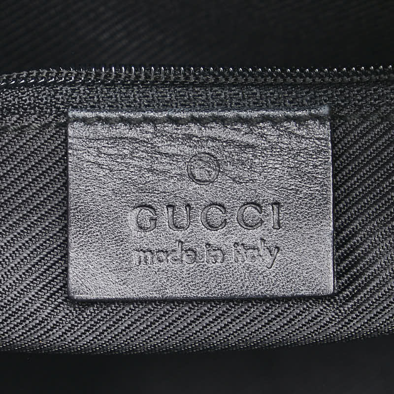 Gucci Micro GG Leather Handbag Black