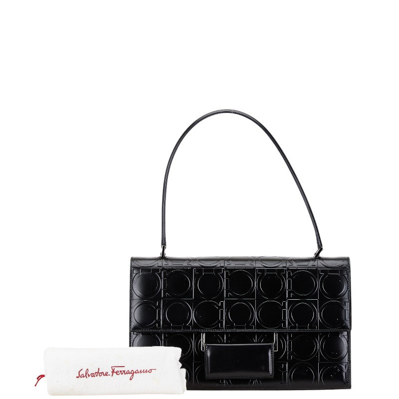 Salvatore Ferragamo Gancini Leather Handbag