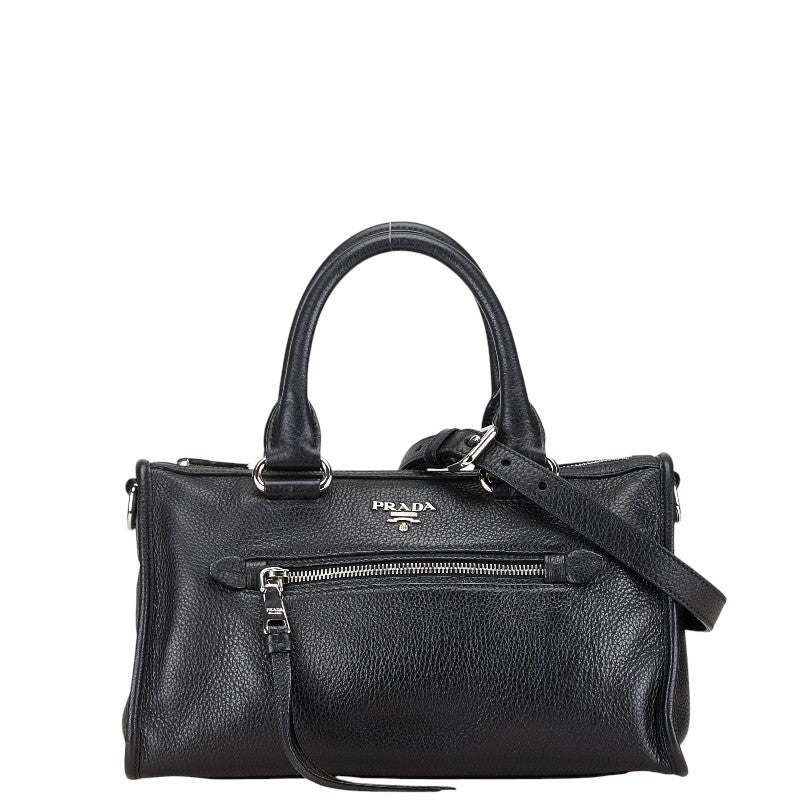 Prada VITELL PHENIX Leather Handbag 1BB022