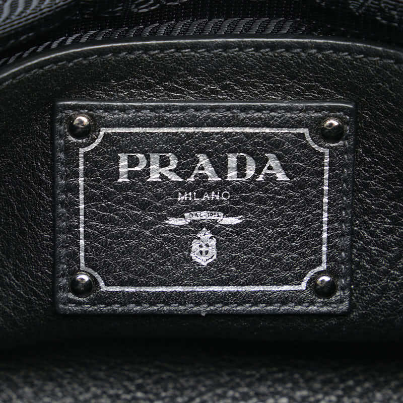 Prada VITELL PHENIX Leather Handbag 1BB022