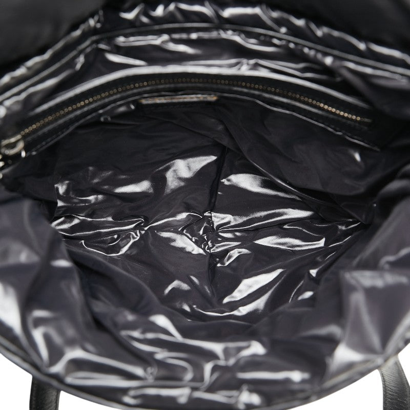 Moncler Nylon Leather COUSSIN Tote Bag