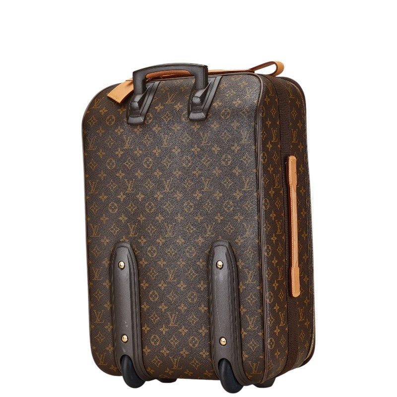 Louis Vuitton Monogram Pegase 55 Suitcase Brown