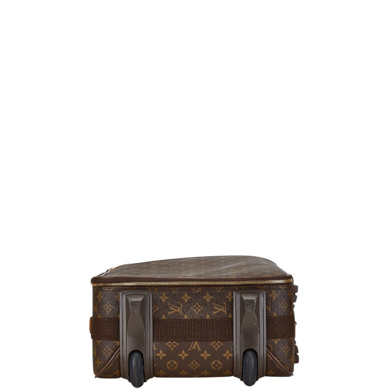 Louis Vuitton Monogram Pegase 55 Suitcase Brown