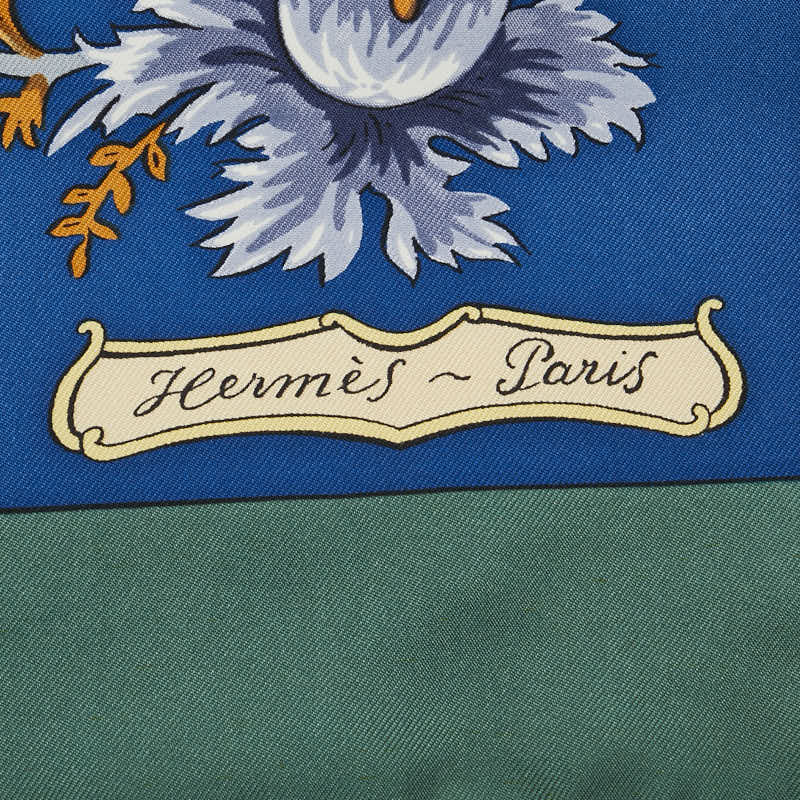 Hermes Silk Scarf Les Jardiniers du Roy