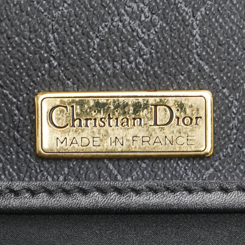 Dior Leather Honeycomb CD Logo Shoulder Bag