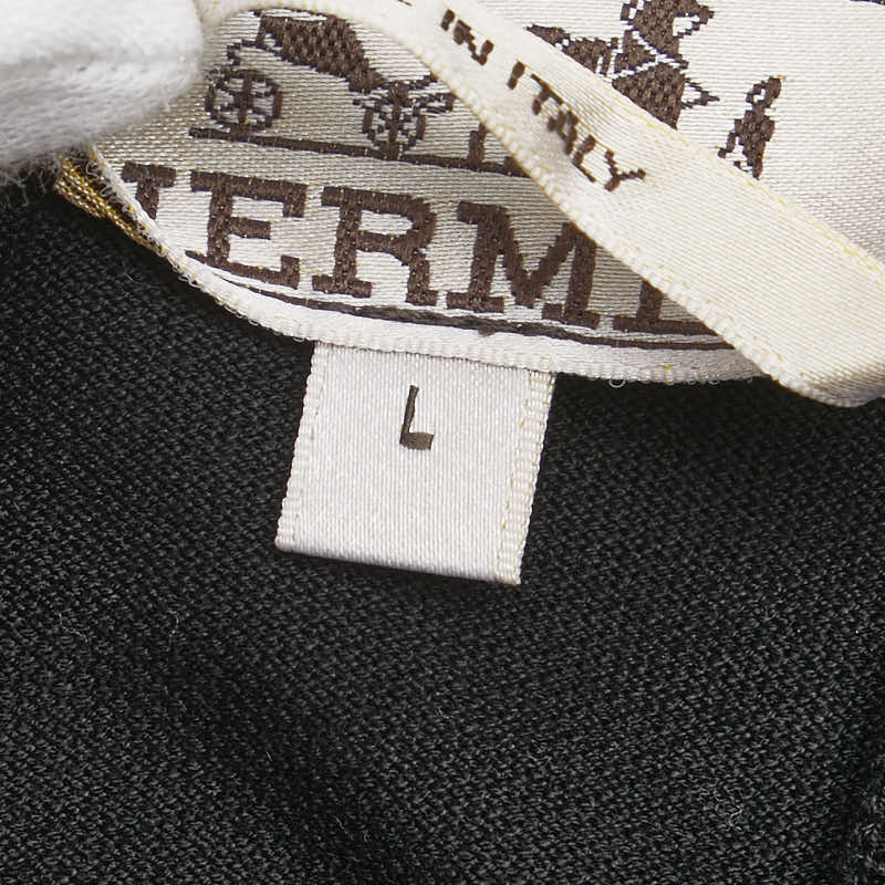 Hermes Cotton H Logo Polo Shirt L