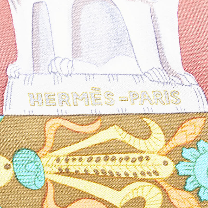 Hermes Silk Scarf TORANA Multicolor