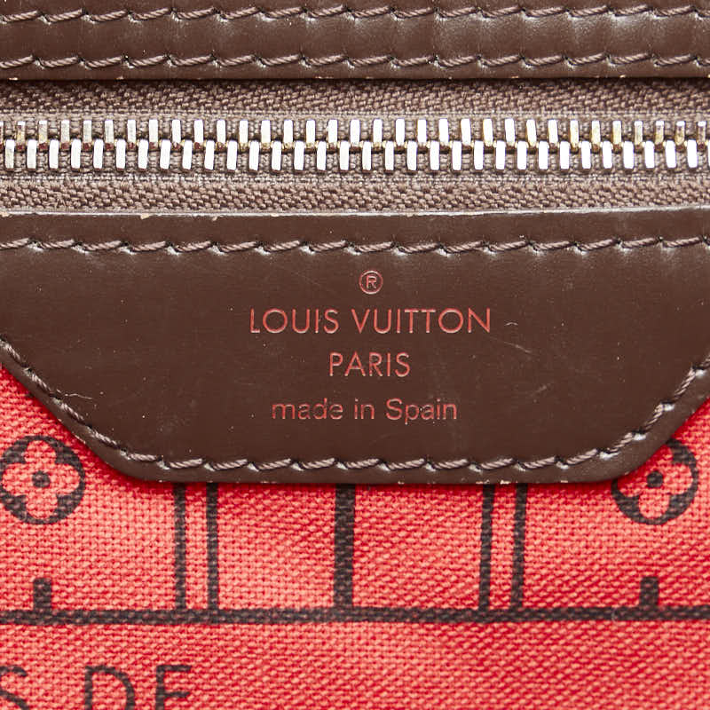 Louis Vuitton Damier Neverfull MM Tote Bag