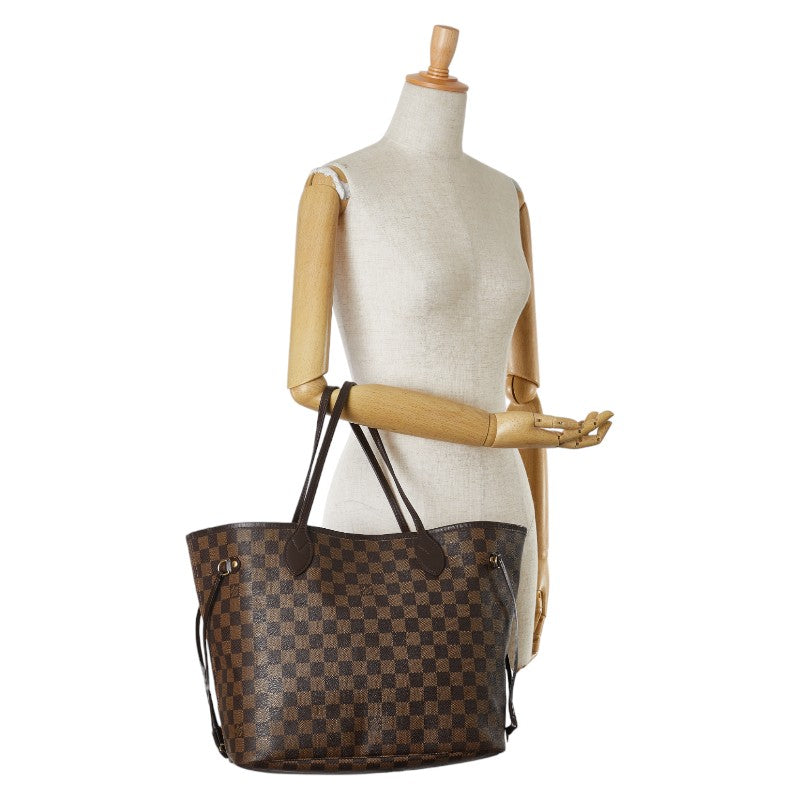 Louis Vuitton Damier Neverfull MM Tote Bag